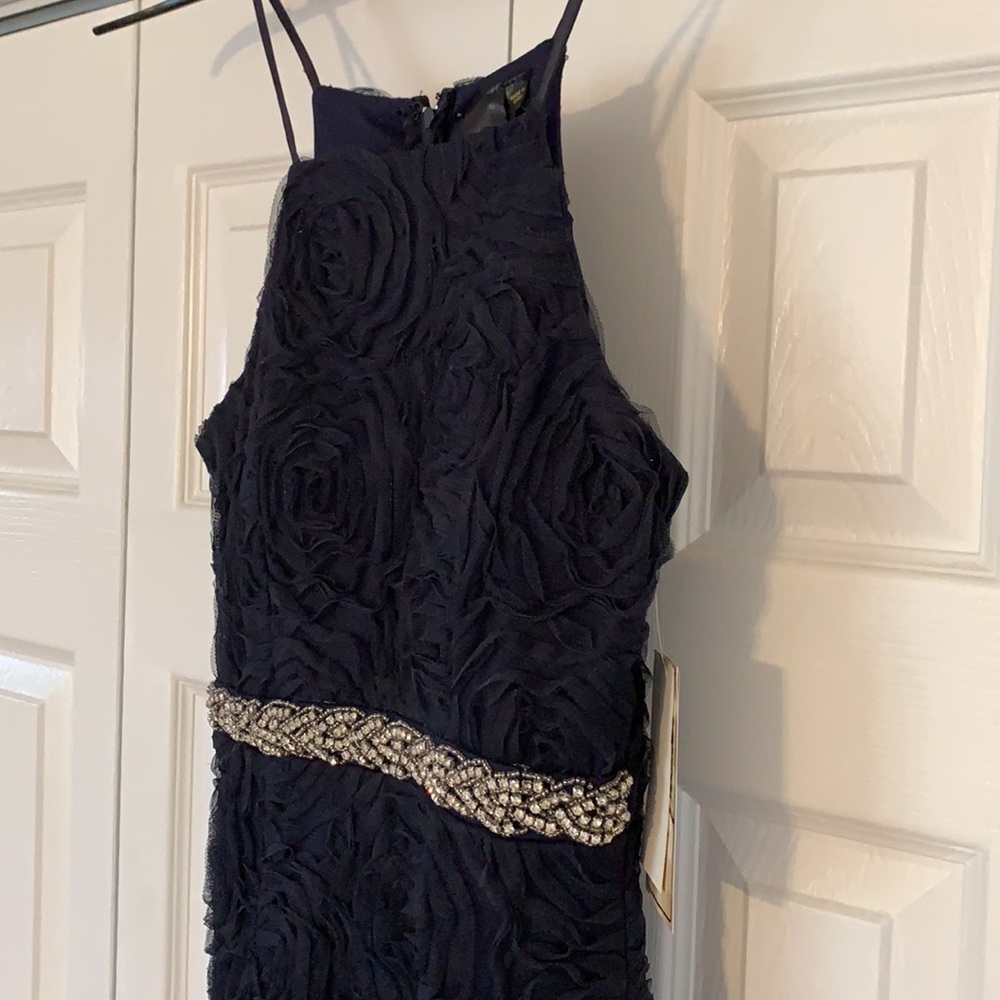 NWT Gorgeous Navy Gown